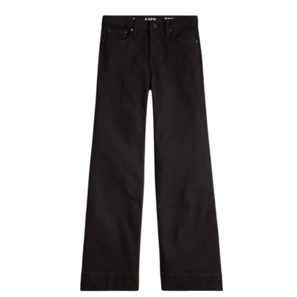 J Crew Low-rise denim trouser in 1996 semi-stretch Womens Size 28 Black - Picture 13 of 13